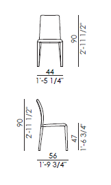 Ada chair anthracite leather WAS $1248ea - NOW $5250 for x 6 - MUST BE SOLD AS A SET