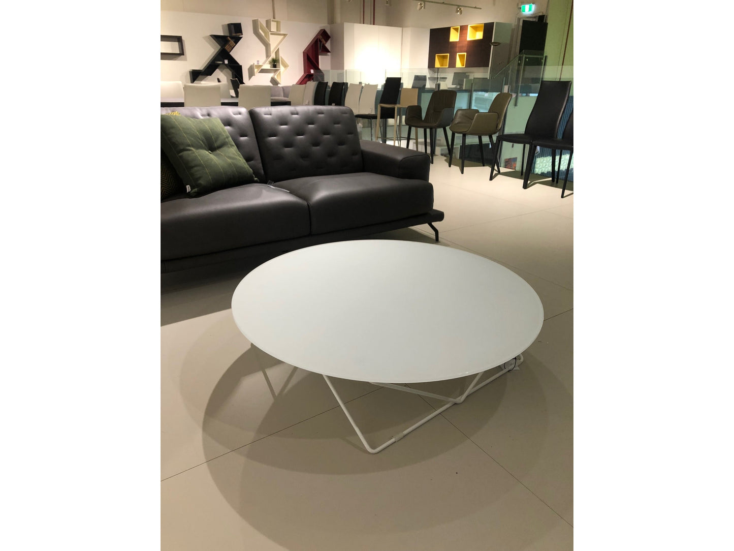 Flexus coffee table by Bontempi white $1675 - NOW $837