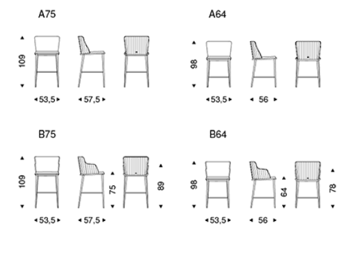 MAGDA ML BARRE STOOL