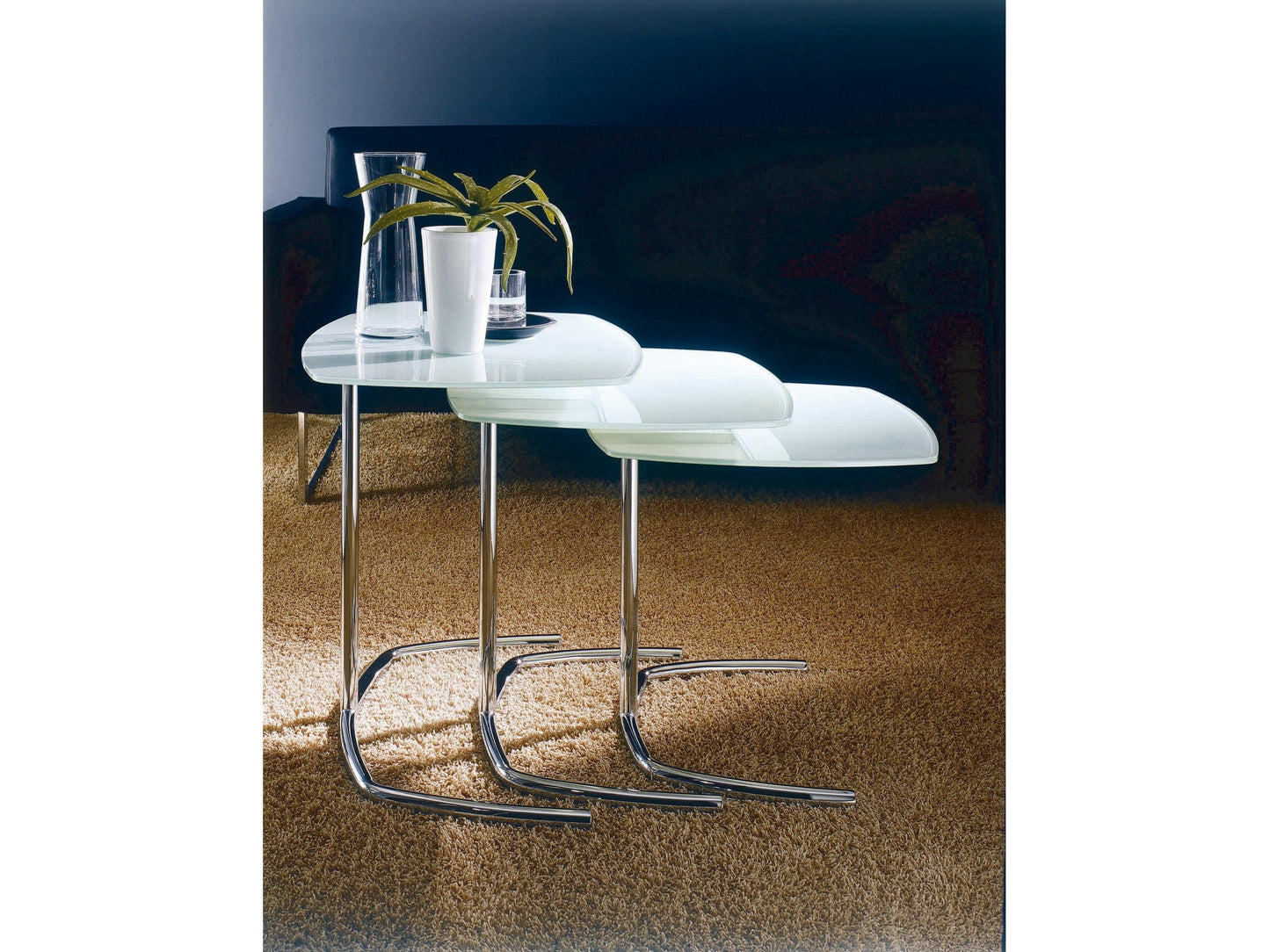 Space end table White $678 - NOW $340