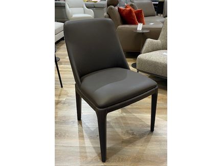 Felix chair WAS $2075ea NOW $1100 - only 1 x left Grey/Brown leather