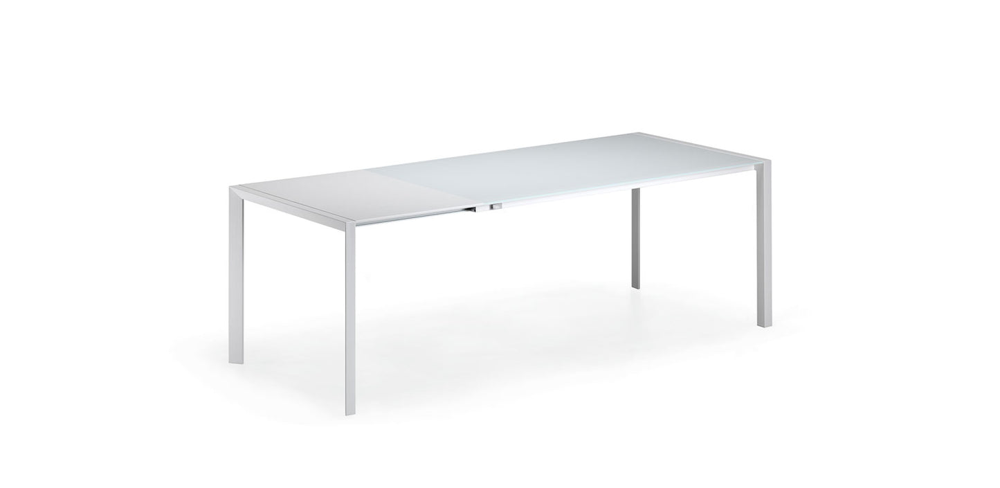 Pedro Drive dining table Cattelan - WAS $3770 - NOW $1830 Graphite/ Grey Oxide extension